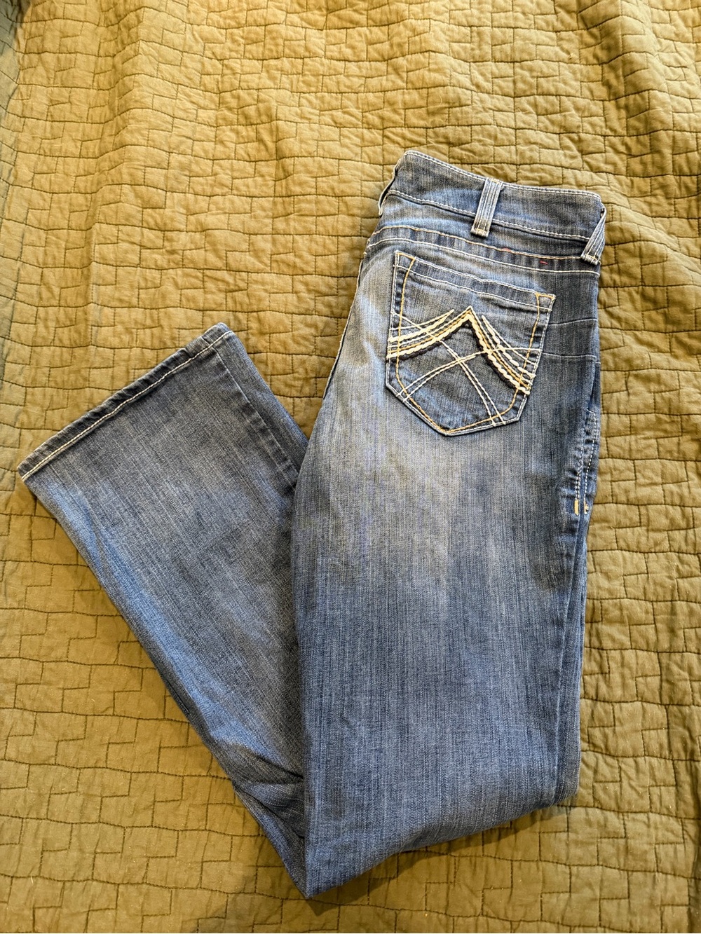 Ariat Women's Light Blue Bootcut Jeans